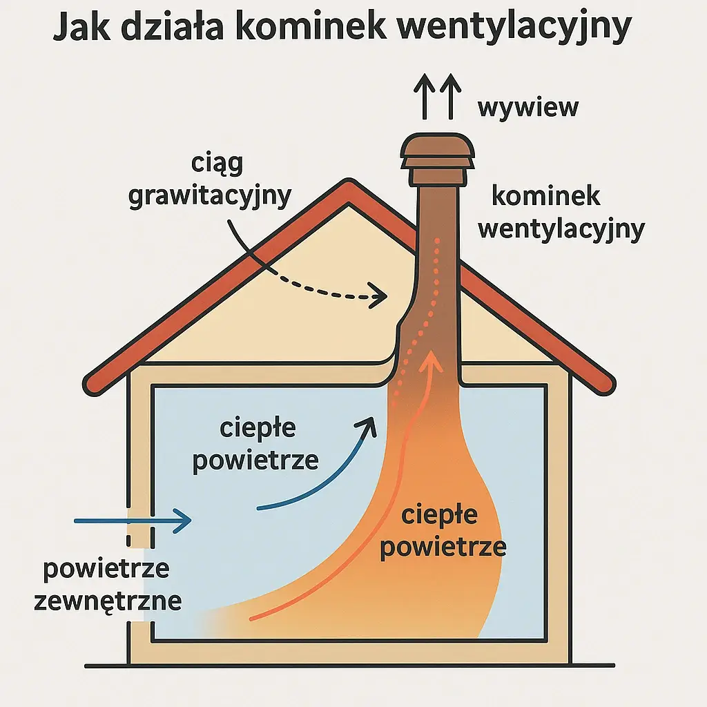 Jak działa kominek wentylacyjny